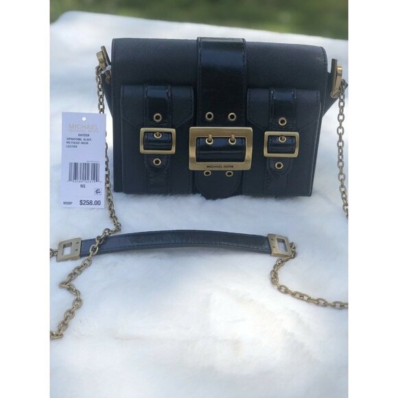 MICHAEL KORS Ladies Hayden Medium Saffiano Leather